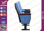 Gravity Wear - Resistant Fabric Church Auditorium Chairs With Writing Pad