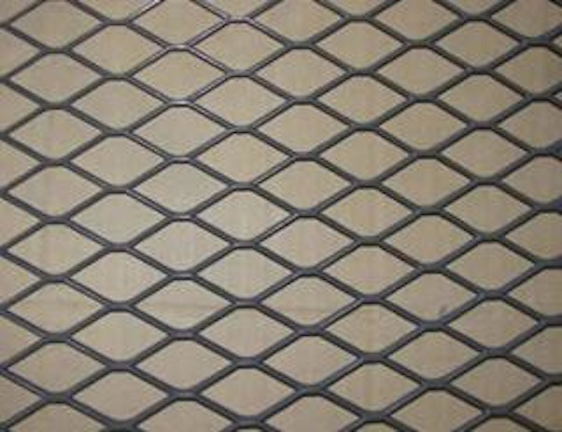 Walkways Low Carbon Expanded Plate Mesh PVC Coated Iron Wire Mesh