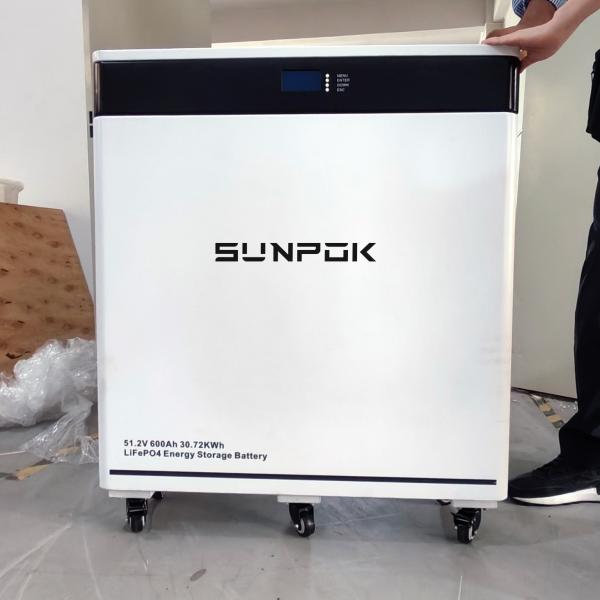 New Arrival 48v 51.2v 600ah Floor Type Lifepo4 Battery 200A Smart BMS 30kwh