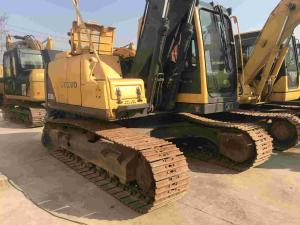 China Yelllow Second-hand Good condition Vollvo EC140D 77.4kw power with 0.25 - 0.66m³ Bucket capacity factory