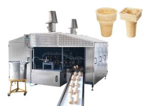 China Energr Saving Industrial Waffle Maker 0.75kw Commercial Waffle Cone Machine 3500L x 3000W x 2200H Customized factory