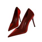 869-1 Korean Style Fashion And Elegant Slim Stiletto High Heels Shallow Mouth