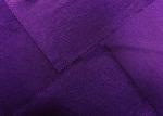 200GSM 84% Nylon Bathing Suit Material / Spandex Bathing Suit Fabric Purple