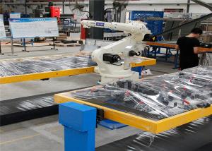 China Welder Plant Robotic Welding Workcell / Arc Welding System Line factory