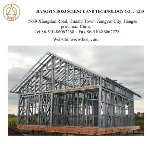 China Low Cost Prefab Villa Light Steel Home House Roll Forming Machine factory
