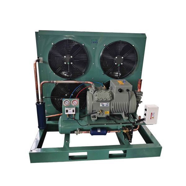 25HP Piston Compressor Condensing Unit with 240m2 Air Cooled Condenser
