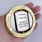 3mm Thickness Soft Enamel Commemorative Gift Ideas For Corporate Anniversaries