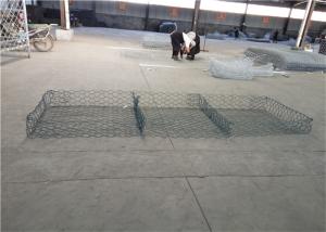 China Erosion Protection Gabion Stone Wall Wear Resistant 2.2 Mm Wire Gauge factory