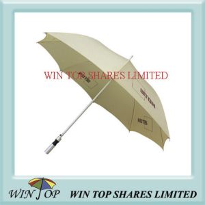 China Auto Straight Umbrella with Aluminum Handle on sale