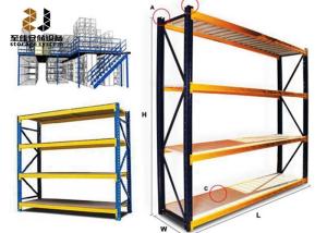 China Galvanized Corrosion Protection Narrow Wire Shelving / Industrial Warehouse Racks factory