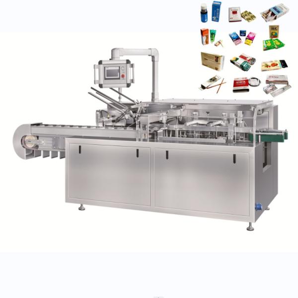 Multifunction Automatic Ointment Tissue Boxes Cartoning Machine For Cosmetic