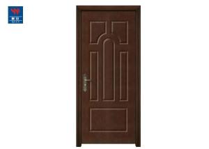 China Entrance Single Front Main 30min Fire Rated Security Doors factory
