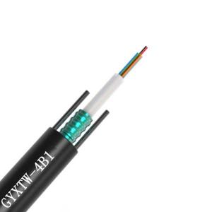 China Outdoor Single Mode Armoured Fiber Optic Cable G652D GYXTW 24 Core factory