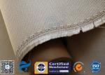 1150gsm 1.2mm Brown High Silica Fabric 800℃ Alumina Silica Thermal Insulation