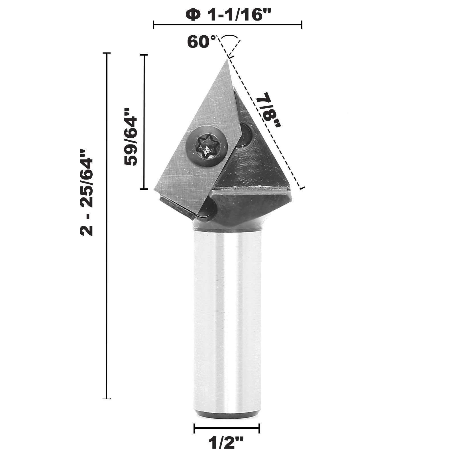 OEM CNC Router Bit 6mm 8mm 10mm 12mm Slotting Router Bit