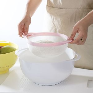 Multicolored 8 Piece Nesting Bowls Set Mixing Bowl And Measuring Cup Set