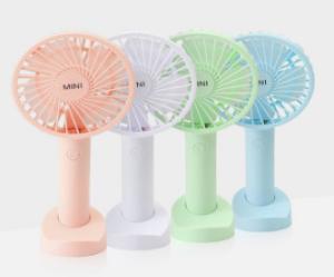 China Customize Plastic Electronic Products , 80mah battery Portable Mini Handheld Fan 170G factory