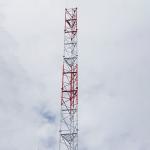 3 Legs Angular Steel Self Supporting Communication Tower