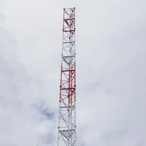 China 3 Legs Angular Steel Self Supporting Communication Tower factory