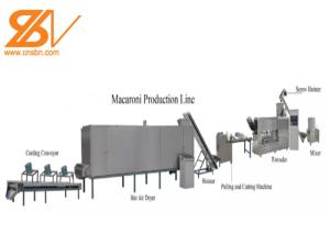 China High Performance Pasta Production Line Macaroni Production Machine factory