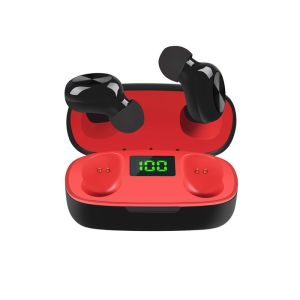 Super Mini TWS Headphone with LCD Power Display In-Ear Style Bluetooth 5.0