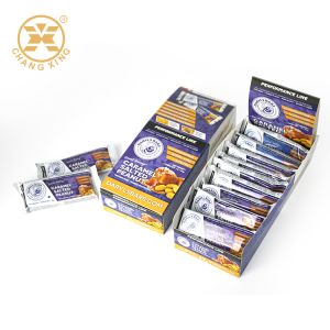 Custom Design Chocolate Bar Box with 250-350gsm Coated Paper for Eco-Friendly