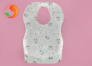 China Comfortable Disposable Baby Bibs Hygienic Fluoresce Free Baby Bibs factory
