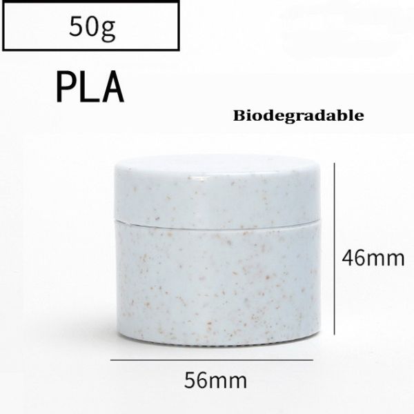 China No Leakage Biodegradable Plastic Jars , Empty Cosmetic Containers With Lids factory