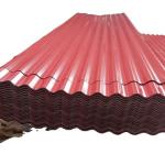 Colors SGCC Corrugated Metal Roofing Sheets 2000mm Board Plate Mid Hard