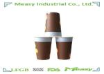 7.5 oz Single Wall Paper Cups , Take Away Coffee Hot Paper Cups Full Color