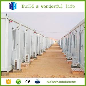 China fast install sandwich panel prefab container house camping house prefab factory