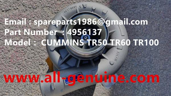 4956137 TURBO CHARGER CUMMINS TEREX MINING NHL DUMP TRUCK TR35 TR50 TR60 TR100