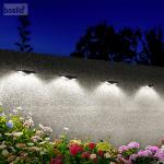 Waterproof Solar Garden Lamp Modern Solar Wall Light Monocrystalline Silicon