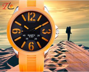 China A silicone band quartz Wrist Watch suitable for climbing skiing and outdoor sorts for men factory