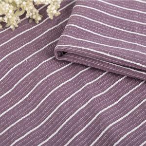 China Cotton Refreshing Single Jersey Vertical Striped Material Fabric For Tcasual Wear factory