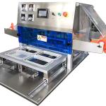 160kg BOPP Film Automatic Cup Sealing Machine 380v Yoghurt Cup Sealer