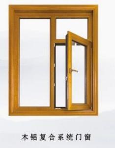China 3D Wooden Color Thermal Break Sliding Aluminium Alloy Door And Window factory