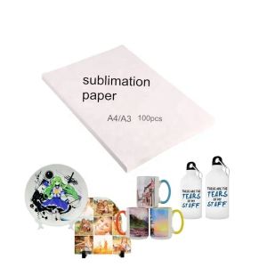 China Sublimation Transfer Paper Quick Dry A3 A4 Size For Tumblers Mugs T Shirts Printing Sublimation Paper factory