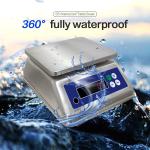 Table Scale Double Screen 30kg Electronic Scale Made of 304 Stainless Steel