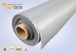China Silicone Coated Fiberglass For Removable Insulation Jackets And Welding Protection factory
