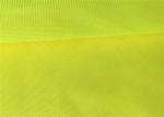 Polyester Fluorescent Fabric High Visibility For Safety Jacket