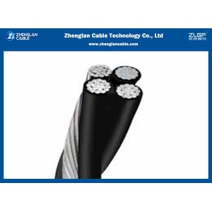 China Aluminum Duplex Triplex Quadplex Aerial Bundled Cables XLPE Insulation on sale
