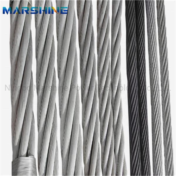 Galvanized Steel Wire Rope With Bright Surface For Manufacturing