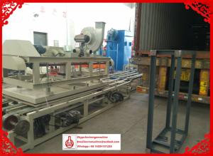 China High Speed Glass Magnesium Oxide Board Production Line for Sawdust / Crushed Plant Straw Materials factory