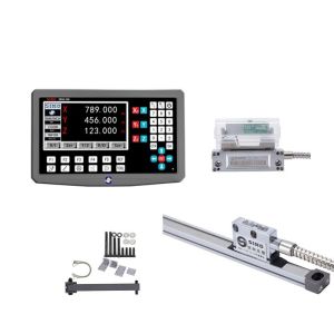 China 3 Axis Digital Readout Linear Scale Grating Encoder Sino SDS6-3VA Lathe Milling DRO Set factory