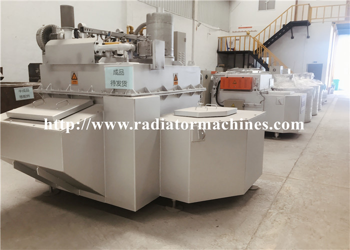 Gas Fired Metal /Aluminum Melting Furnaces Ingot Casting Line with Charging