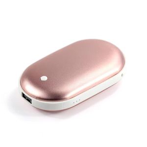 China 5200mah Healthcare Medical Equipment Hand Warmer USB Rechargeable Power Bank on sale