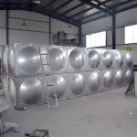 Hot Pressed Steel Sectional Water Tank Drinking Water Storage Large Metal Water