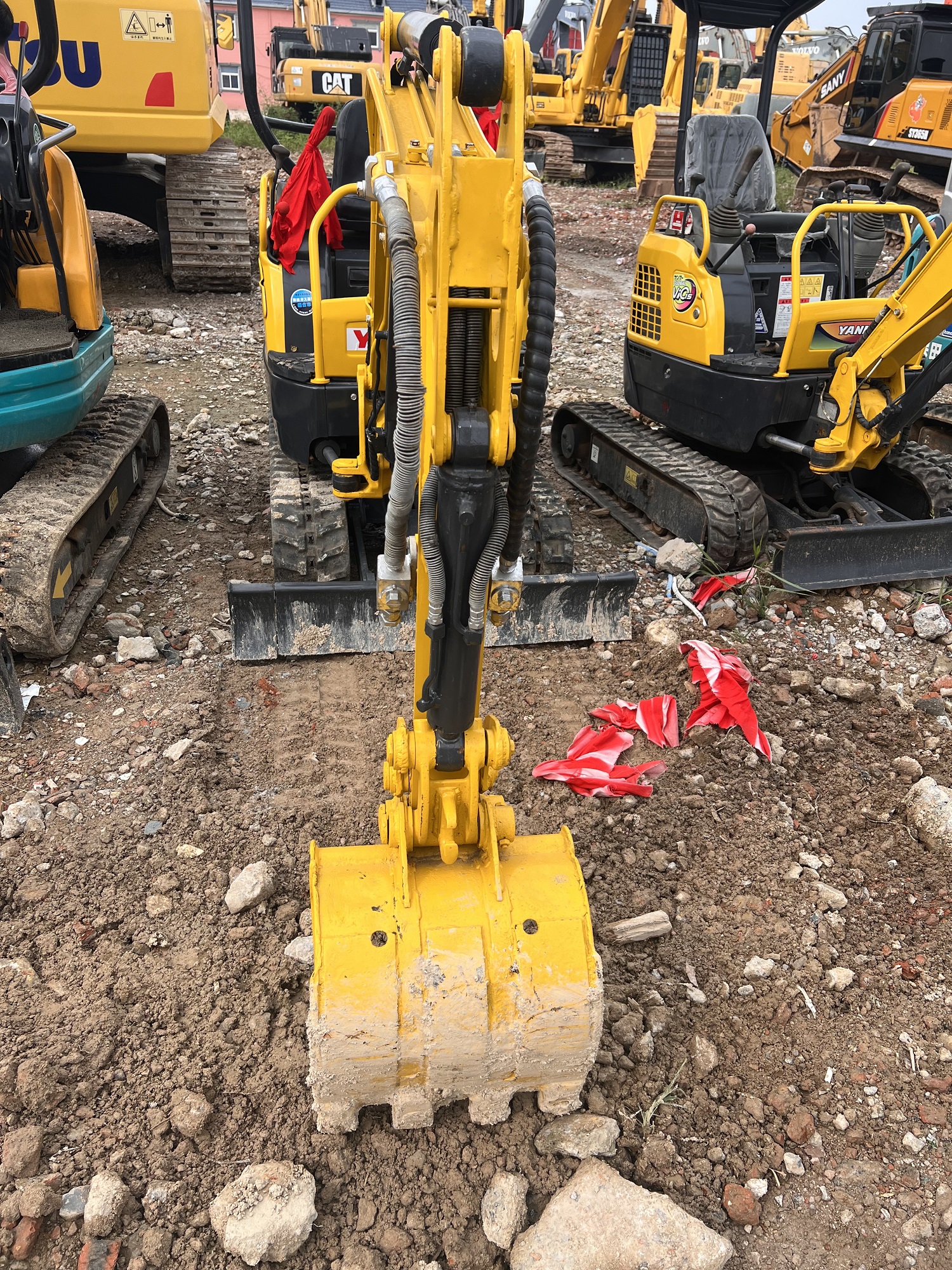 Mini excav used Yanmar 17 digger used small machinery second hand mini excav best mini the excav best
