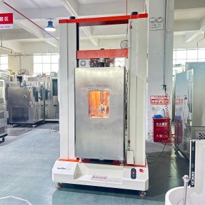 High Temperature Computer Controlled Universal Tensile Machine With Test Oven